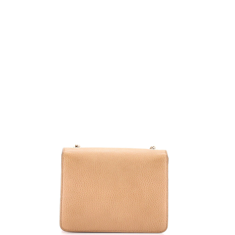 Interlocking Shoulder Bag Leather Small