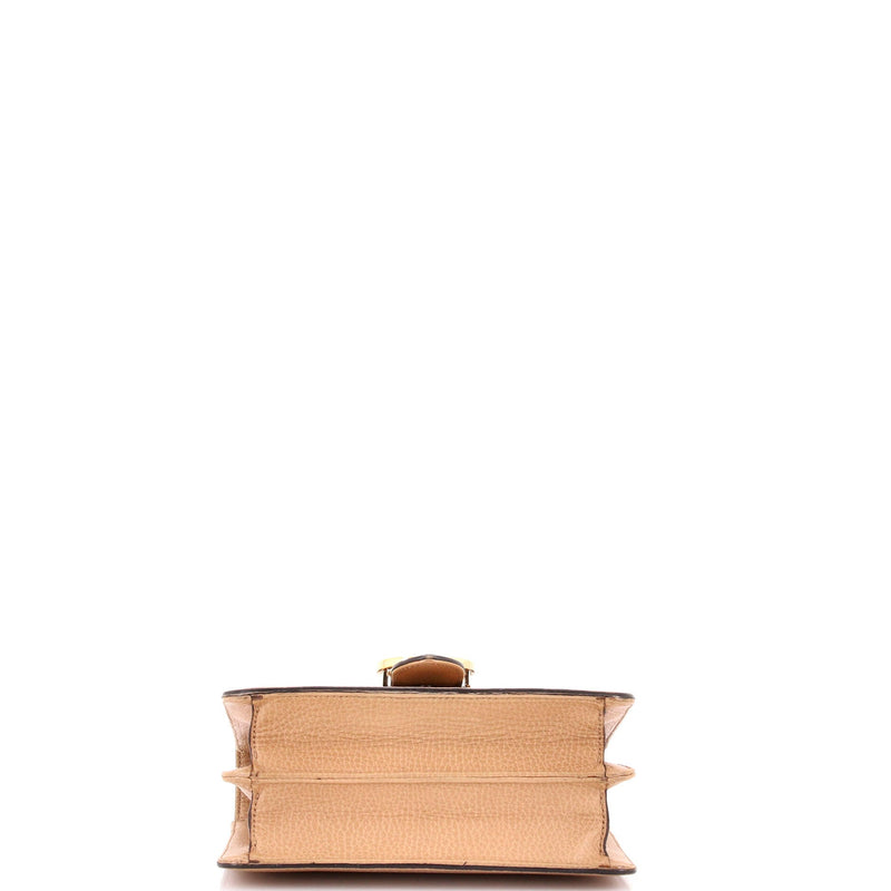 Interlocking Shoulder Bag Leather Small