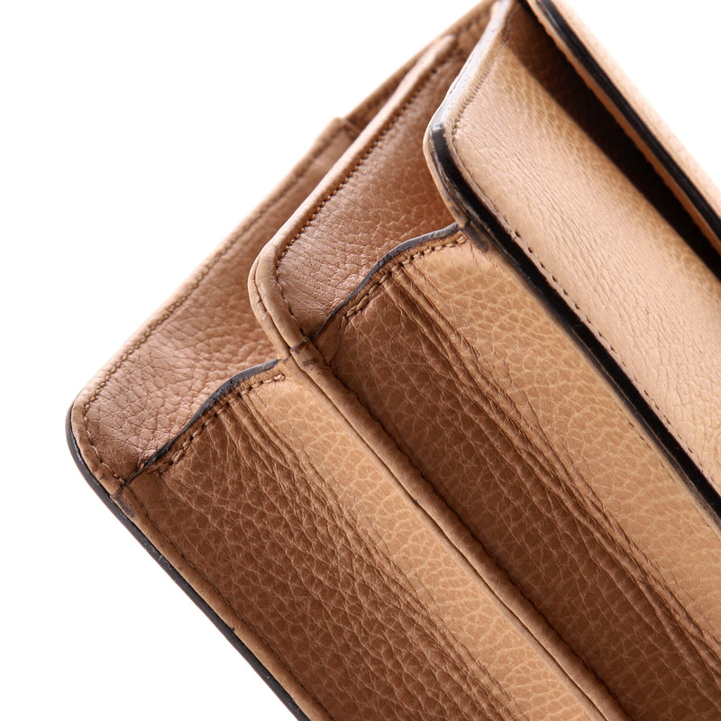 Interlocking Shoulder Bag Leather Small