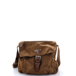 Buckle Messenger Bag Tessuto Small