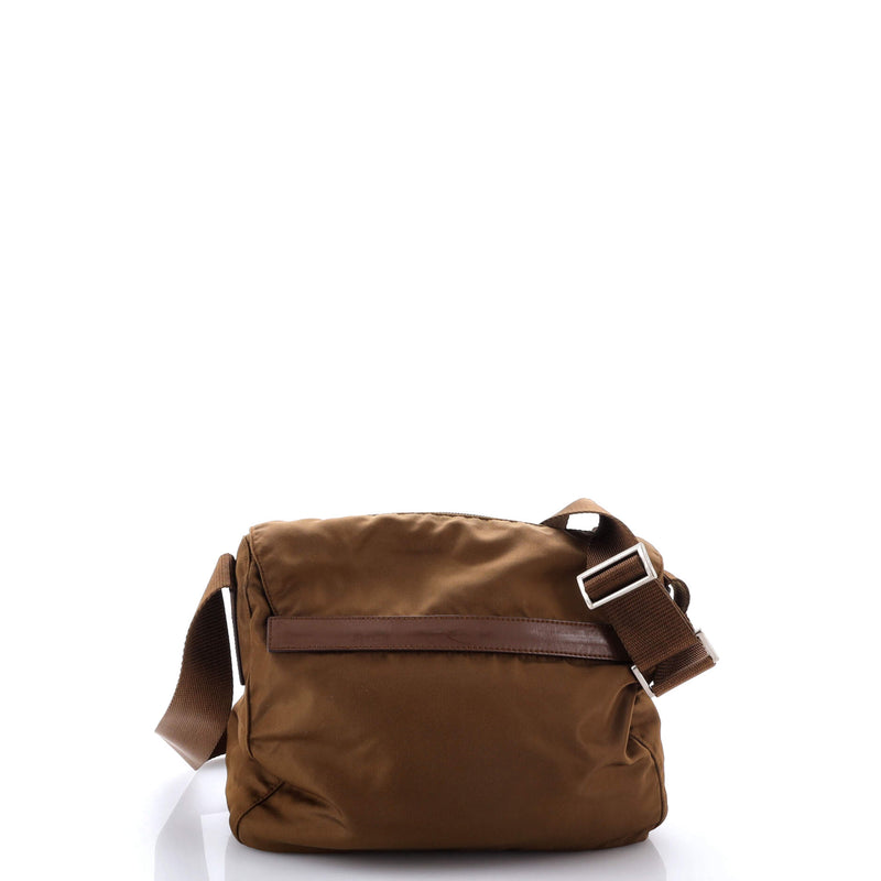 Buckle Messenger Bag Tessuto Small