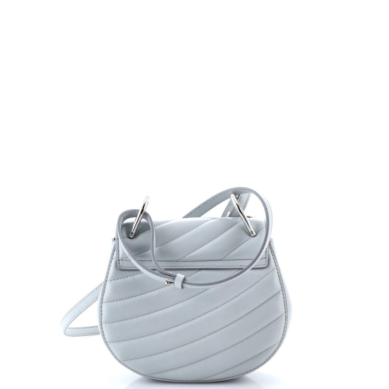 Drew Bijou Crossbody Bag Quilted Leather