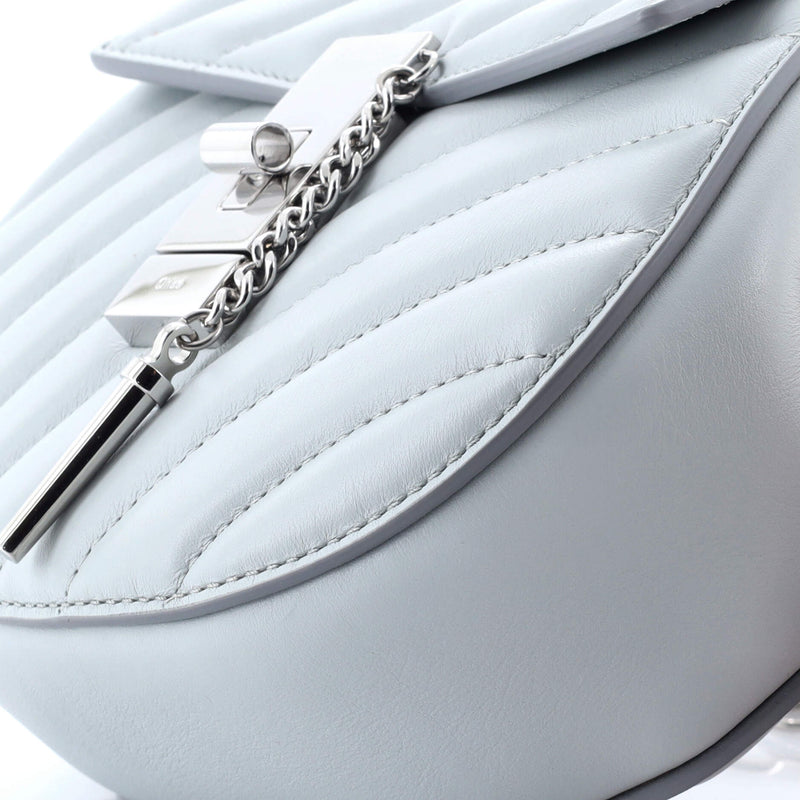 Drew Bijou Crossbody Bag Quilted Leather