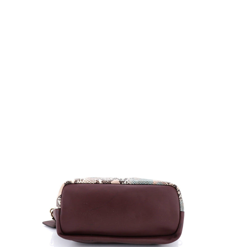 Baylee Satchel Python Small