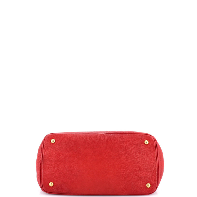 Convertible Shopping Tote Vitello Daino