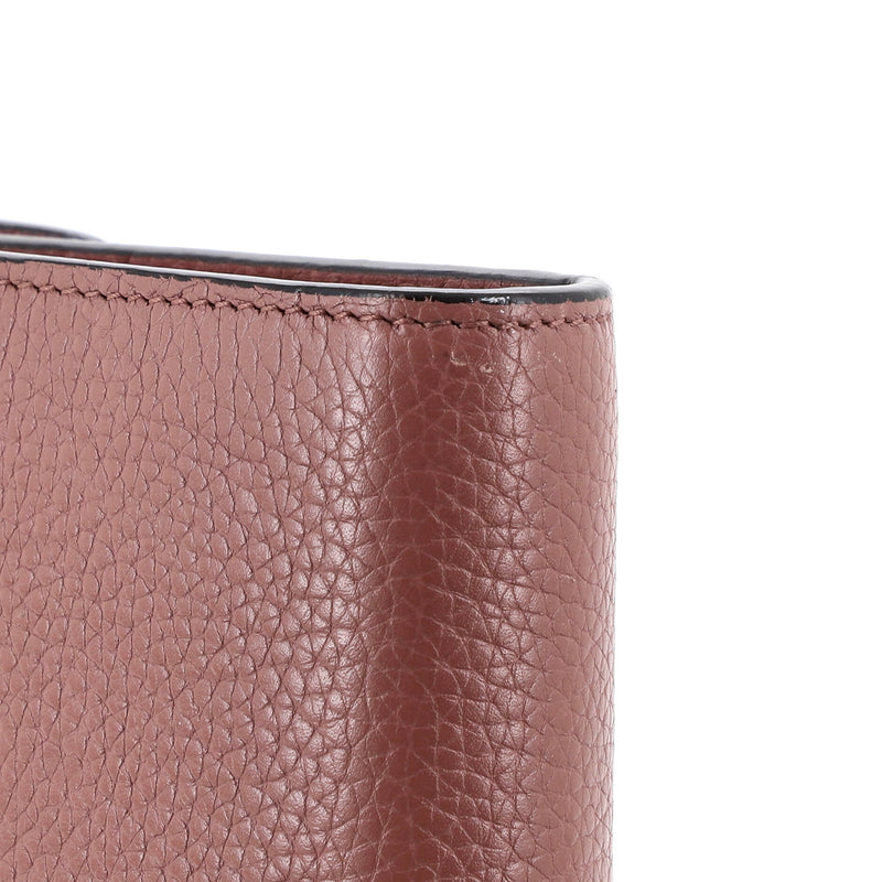 Gg Marmont Chain Wallet Leather Mini