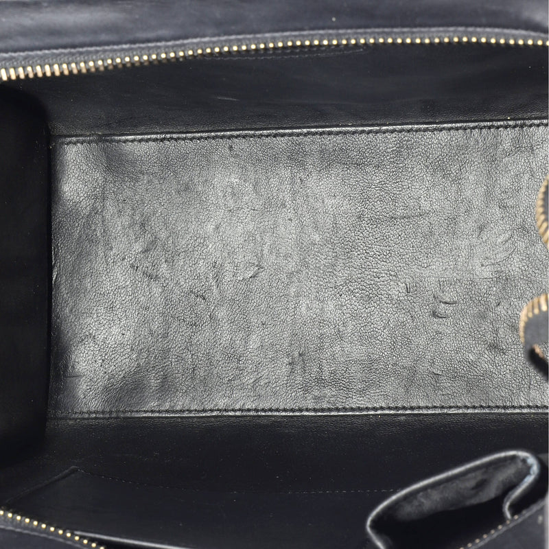 Luggage Bag Canvas And Leather Mini