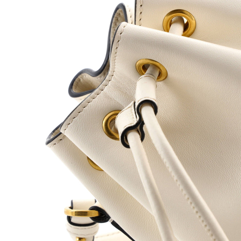 Vlogo Signature Bucket Bag Leather Mini
