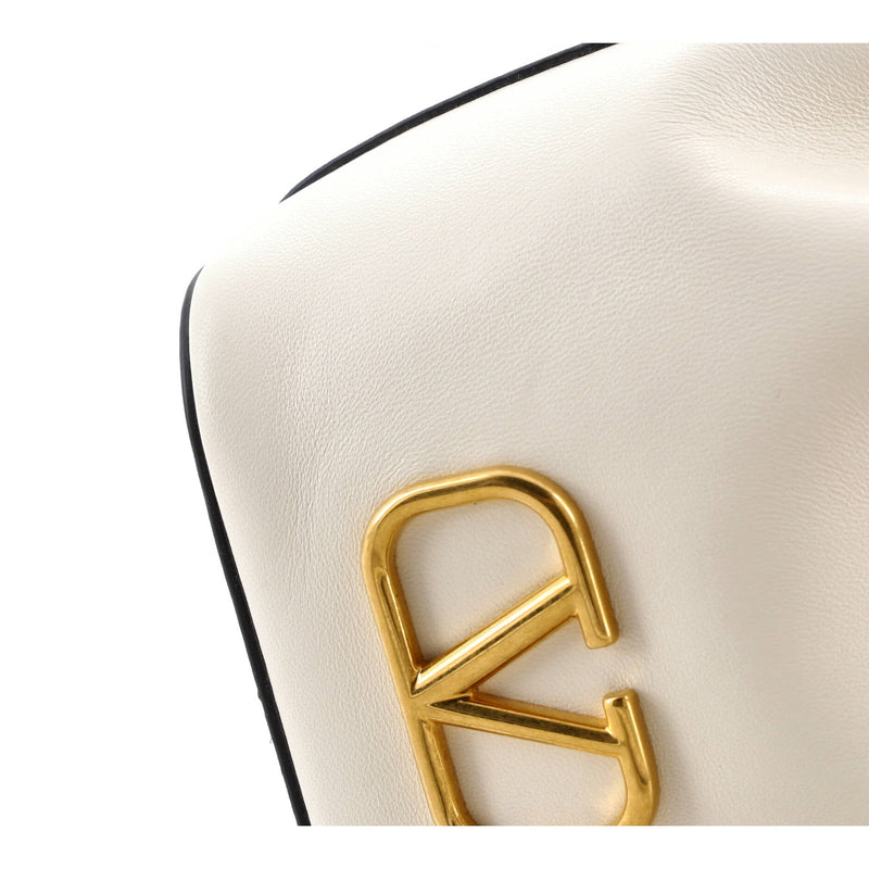 Vlogo Signature Bucket Bag Leather Mini