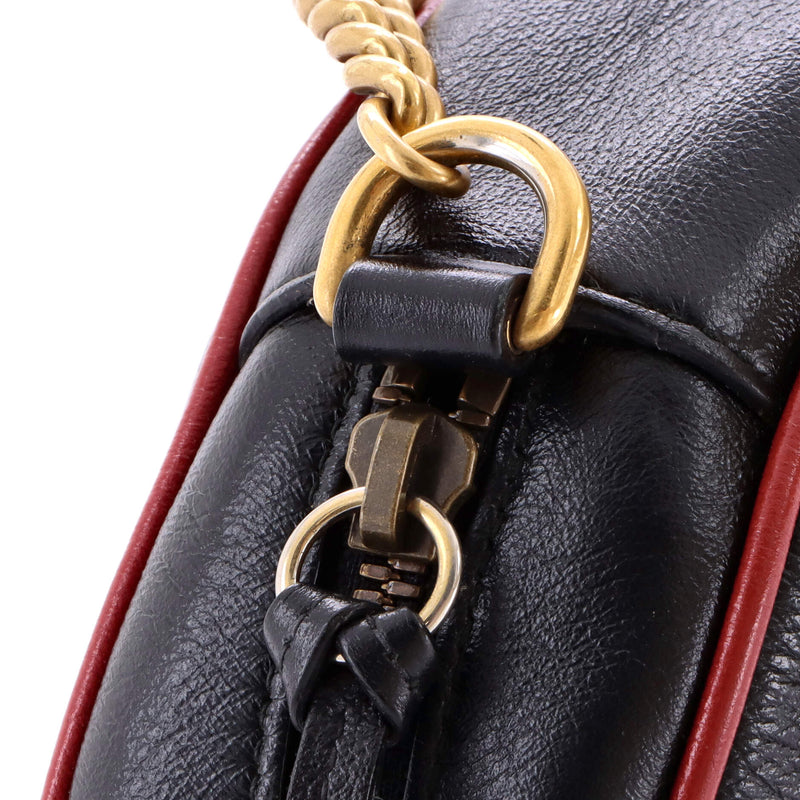 Gg Marmont Round Shoulder Bag Matelasse