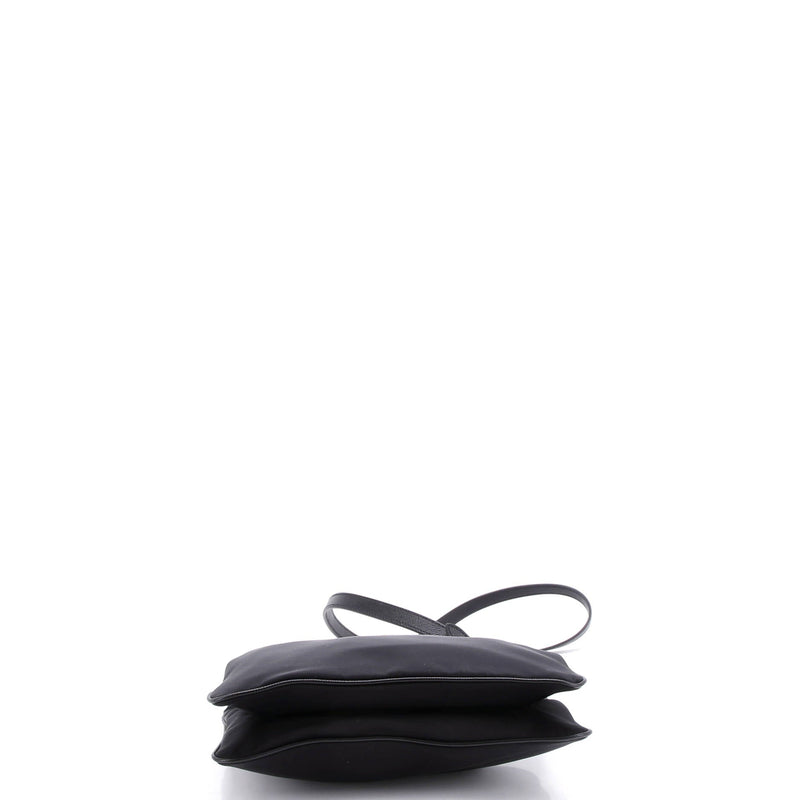 Double Zip Crossbody Bag Tessuto Small