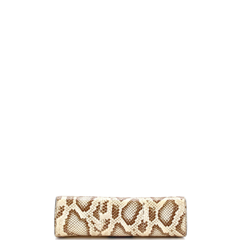 Ophidia Chain Shoulder Bag Raffia With