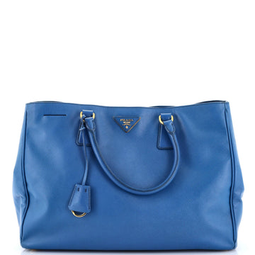 Lux Open Tote Saffiano Leather Large