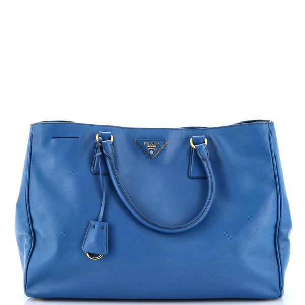 Lux Open Tote Saffiano Leather Large