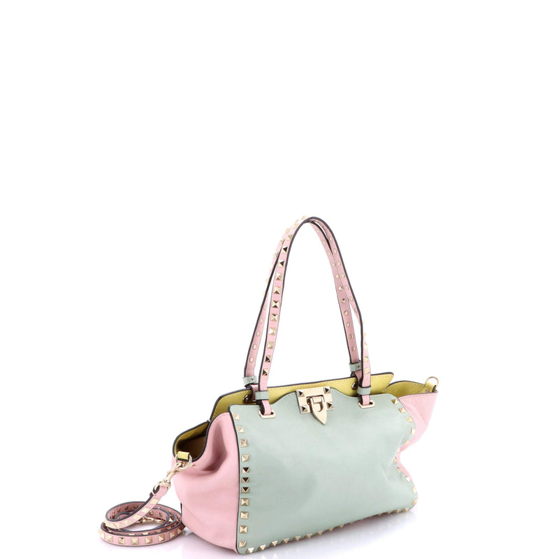 Rockstud Tote Soft Leather Small