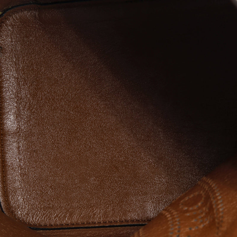 Mon Tresor Bucket Bag Perforated Leather