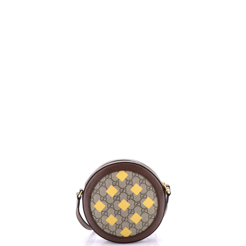 Ophidia Round Shoulder Bag Printed Gg