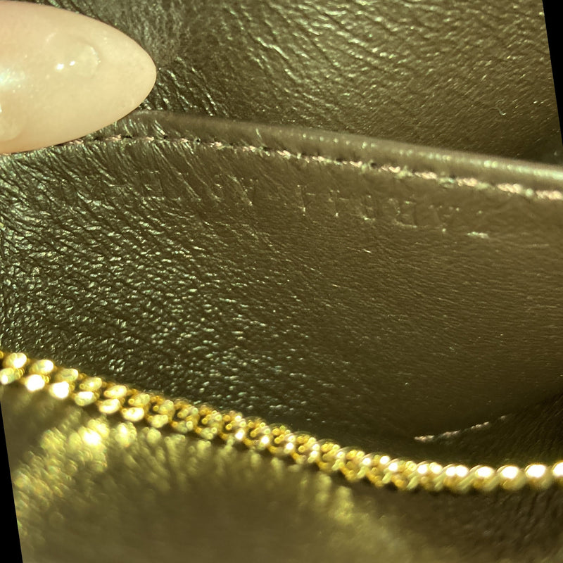 Chain Baguette Charm Bag Zucca Coated