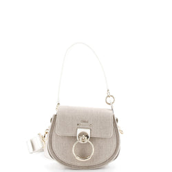 Tess Bag Canvas With Leather Small