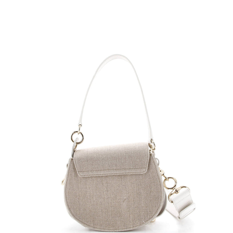Tess Bag Canvas With Leather Small