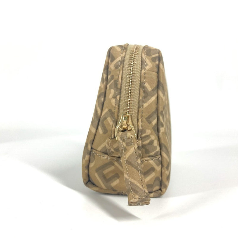 Zip Waist Bag Zucca Embossed Leather