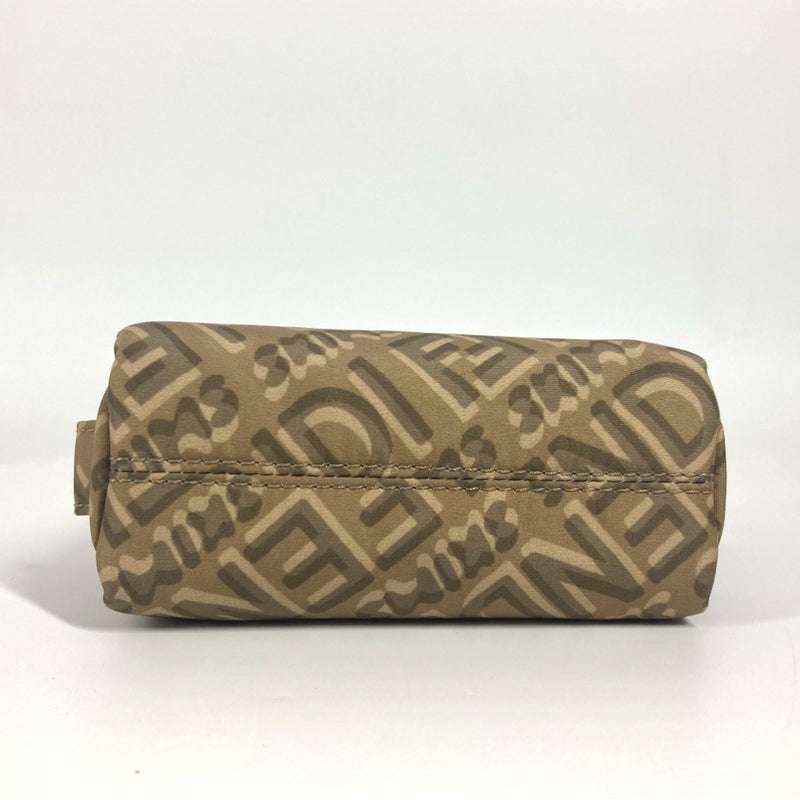 Zip Waist Bag Zucca Embossed Leather