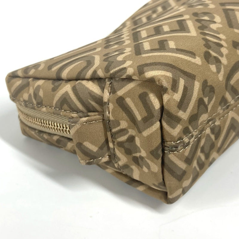 Zip Waist Bag Zucca Embossed Leather