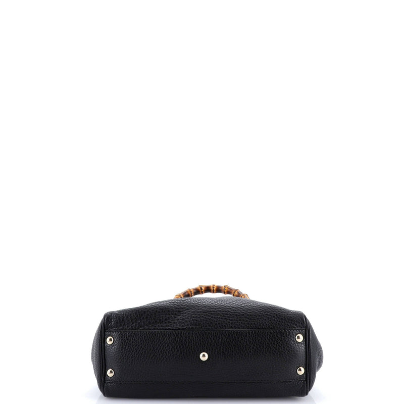 Bamboo Shopper Tote Leather Small