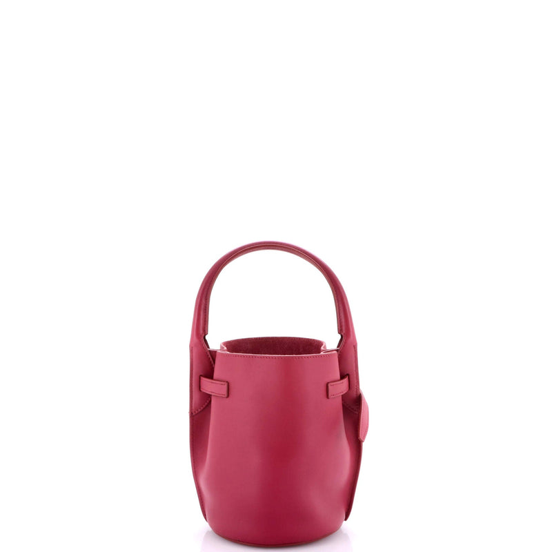 Big Bag Bucket Leather Nano