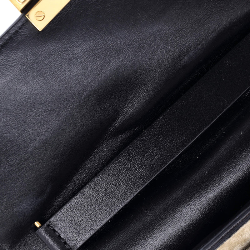 Drew Bijou Crossbody Bag Quilted Leather