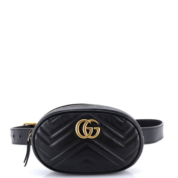 Gg Marmont Belt Bag Matelasse Leather