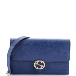 Interlocking Wallet On Chain Leather