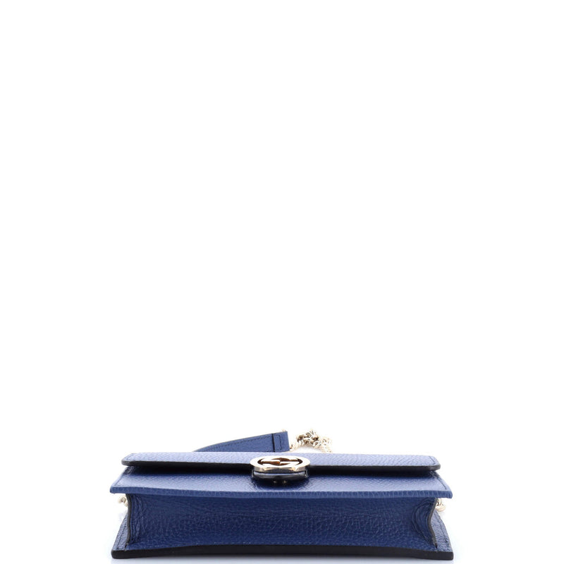 Interlocking Wallet On Chain Leather