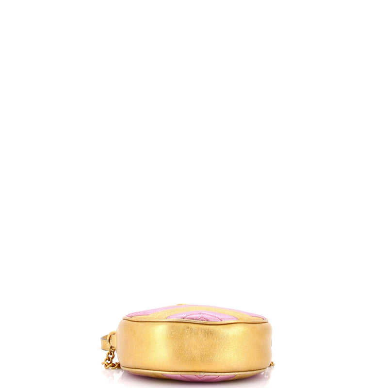 Gg Marmont Round Shoulder Bag Matelasse