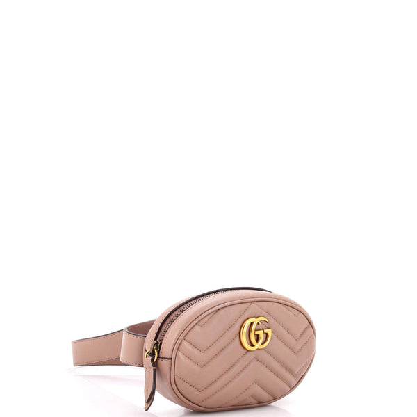 Gg Marmont Belt Bag Matelasse Leather
