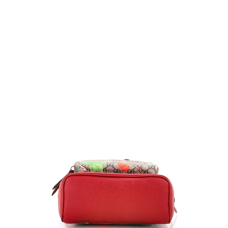 Zip Pocket Backpack Tian Print Gg Coated