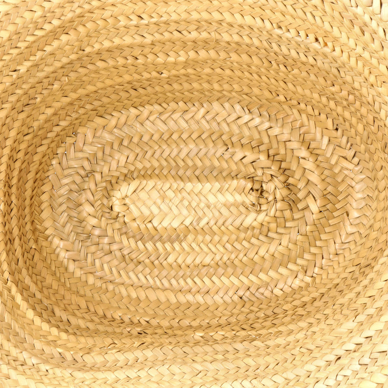 Triomphe Basket Shoulder Bag Raffia With