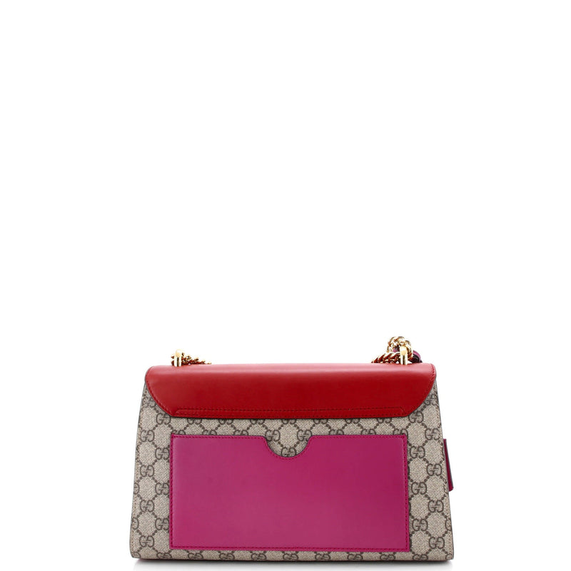 Padlock Shoulder Bag Gg Coated Canvas
