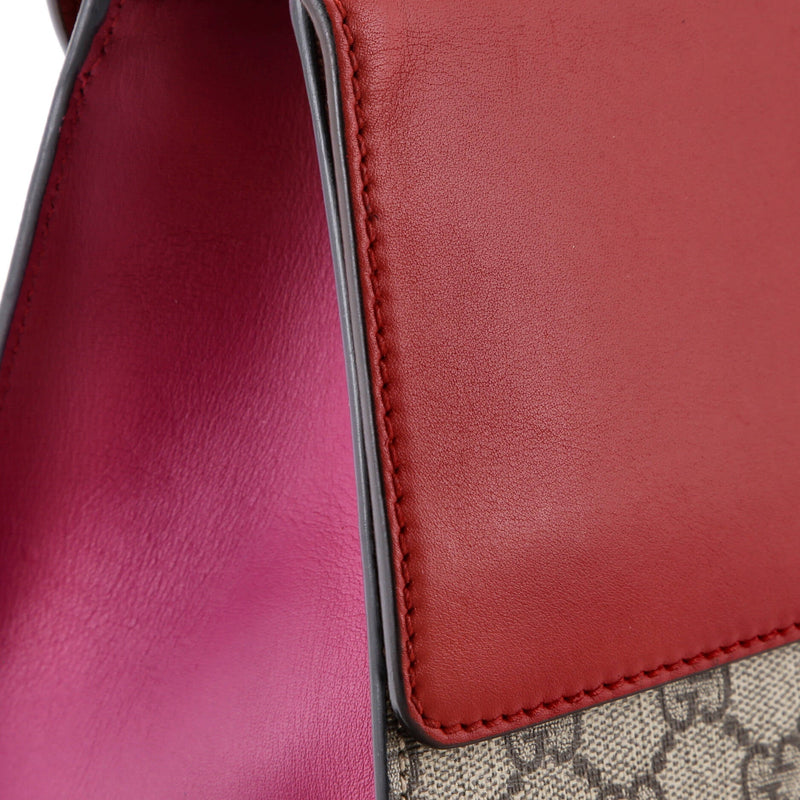 Padlock Shoulder Bag Gg Coated Canvas