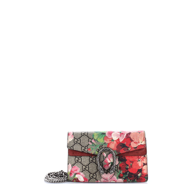 Dionysus Bag Blooms Print Gg Coated