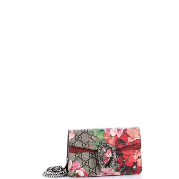 Dionysus Bag Blooms Print Gg Coated