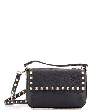 Rockstud Top Handle Crossbody Pouch