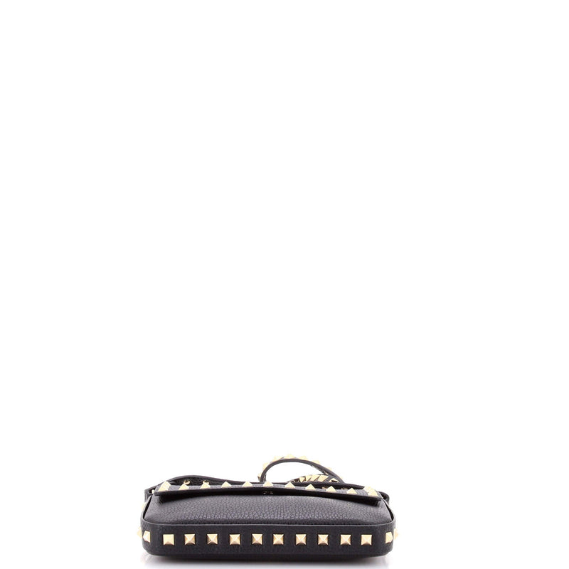 Rockstud Top Handle Crossbody Pouch