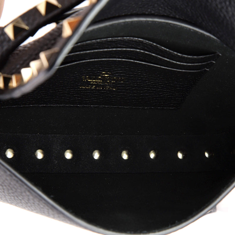 Rockstud Top Handle Crossbody Pouch