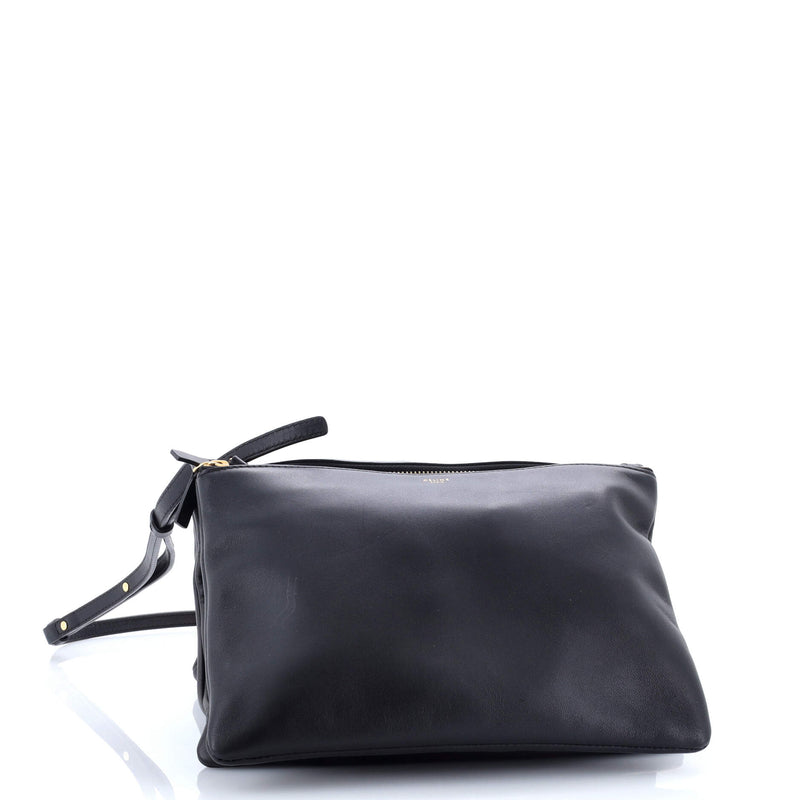 Trio Crossbody Bag Leather Large