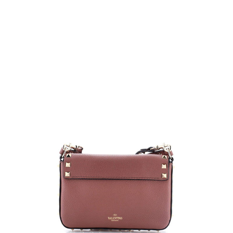 Rockstud Top Handle Crossbody Pouch