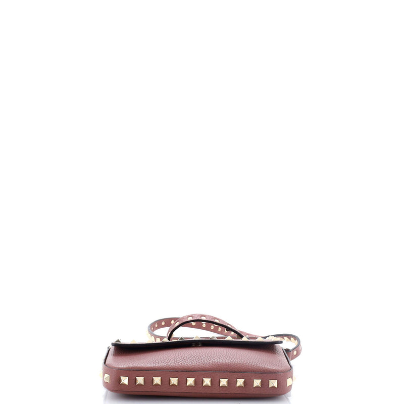 Rockstud Top Handle Crossbody Pouch