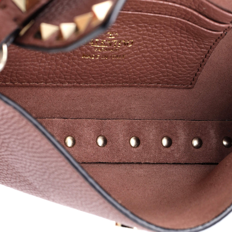 Rockstud Top Handle Crossbody Pouch