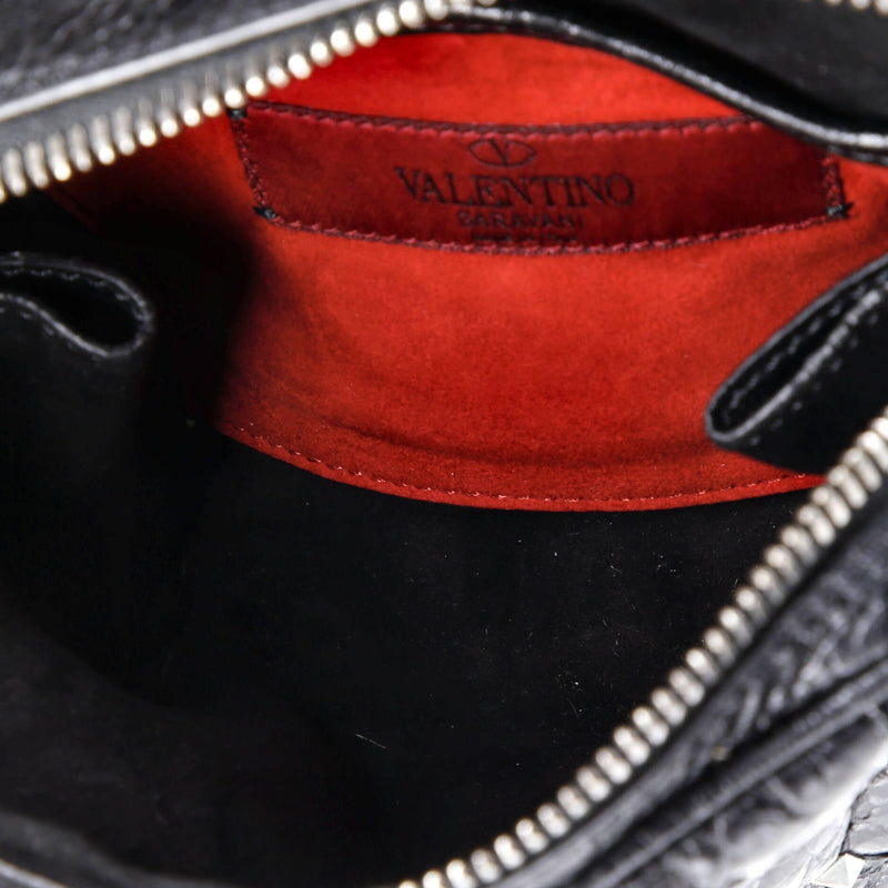 Rockstud Double Zip Camera Bag Quilted