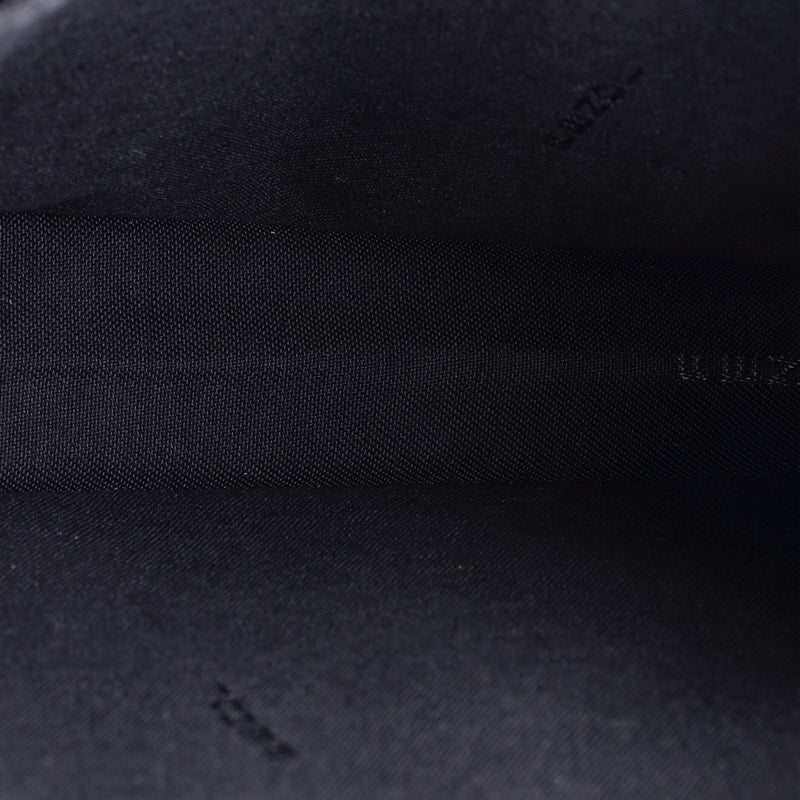 Handle Clutch Zucca Embossed Leather